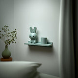 Alternate product view of 3D Printed Bunny Buddy Wall Shelf.