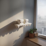 3D Printed Marshmallow Drip Wall Shelf shown in the product image.