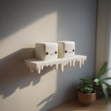 Additional product view of 3D Printed Marshmallow Drip Wall Shelf.