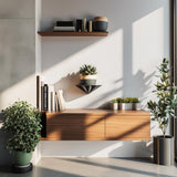 3D Printed Pyramid Wall Shelf shown in the product image.