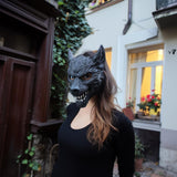 Product detail view of 3D Printed Werewolf Cosplay Mask.