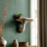 Additional product presentation of 3D Printed Organic Mushroom Wall Shelf.