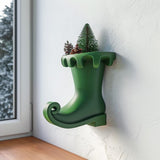 Product gallery view of 3D Printed Elf Boot Wall Vase.