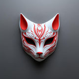 Alternate product presentation of 3D Printed Fox Mask.