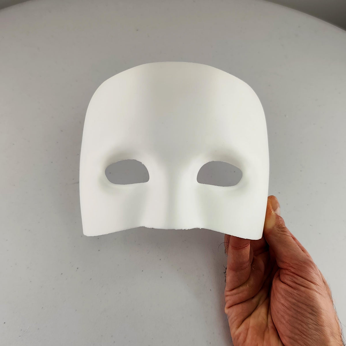 Alternate gallery view of 3D Printed Half Face Craft Mask.