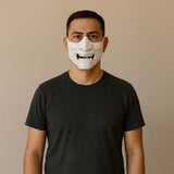 Alternate gallery view of 3D Printed Oni Demon Half Face Mask.