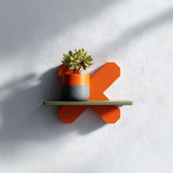 Additional product view of 3D Printed X-Form Wall Shelf.