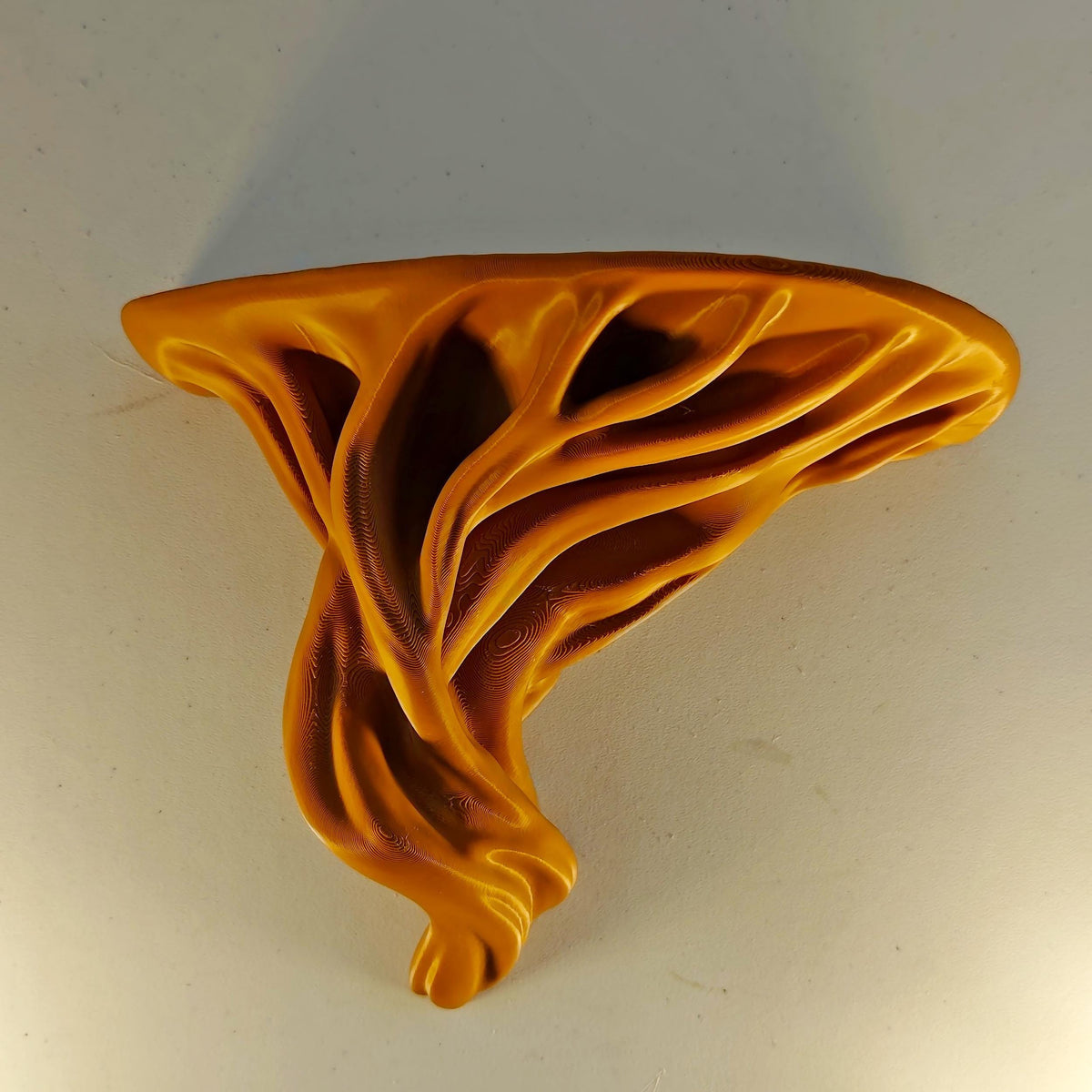 Additional product view of 3D Printed Tree Root Wall Shelf.