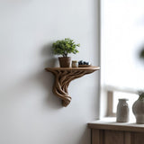 Additional product detail of 3D Printed Tree Root Wall Shelf.