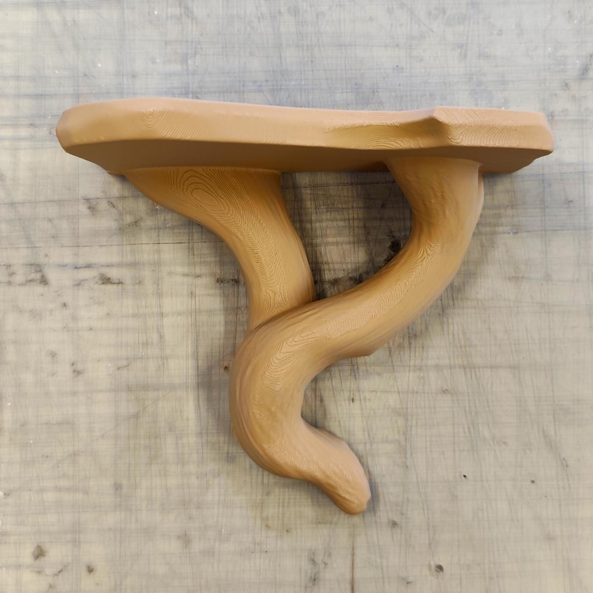 3D Printed Tree and Vine Wall Shelf shown in the product image.