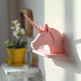 Product gallery view of 3D Printed Unicorn Nursery Wall Shelf.