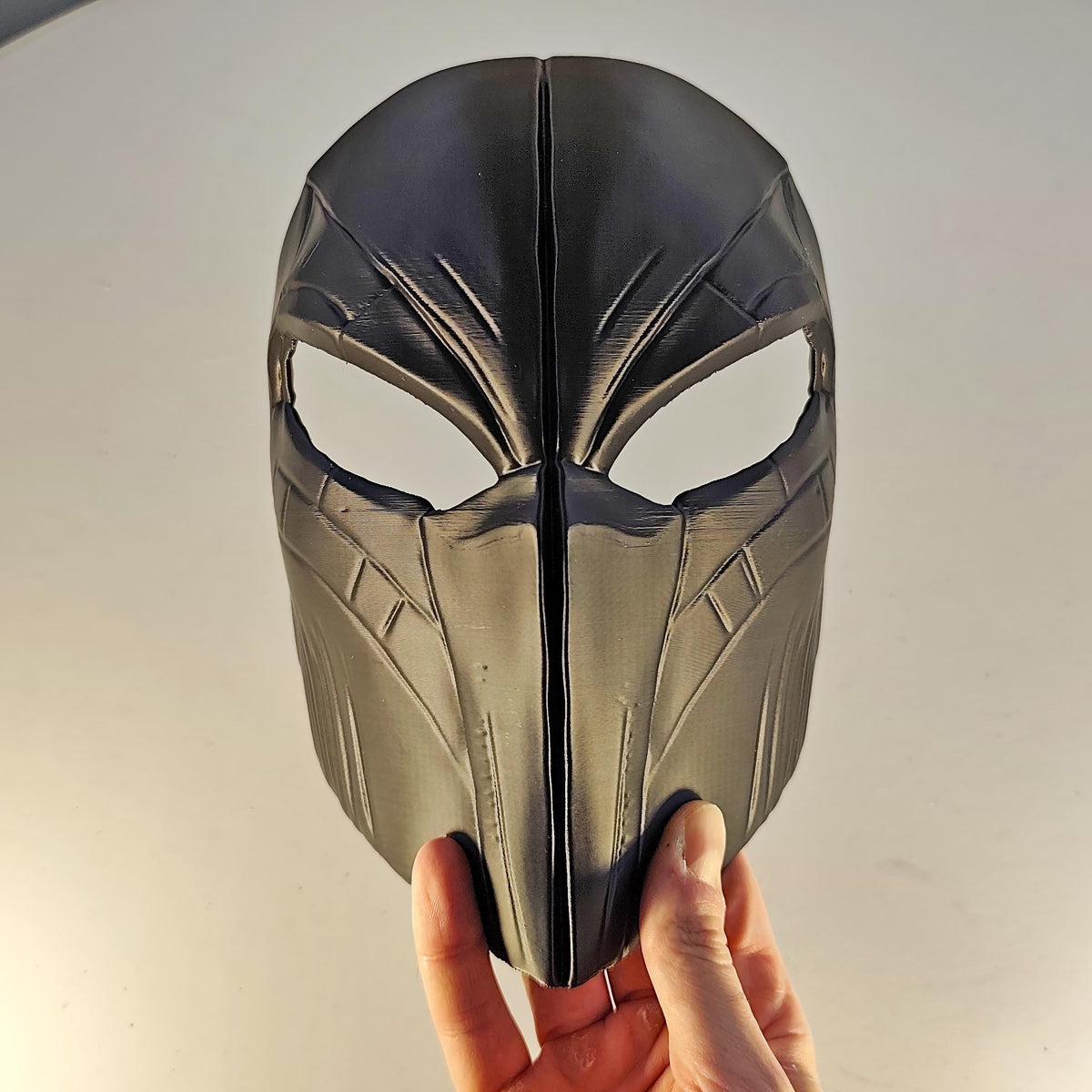 Alternate product view of 3D Printed Futuristic Warrior Mask.