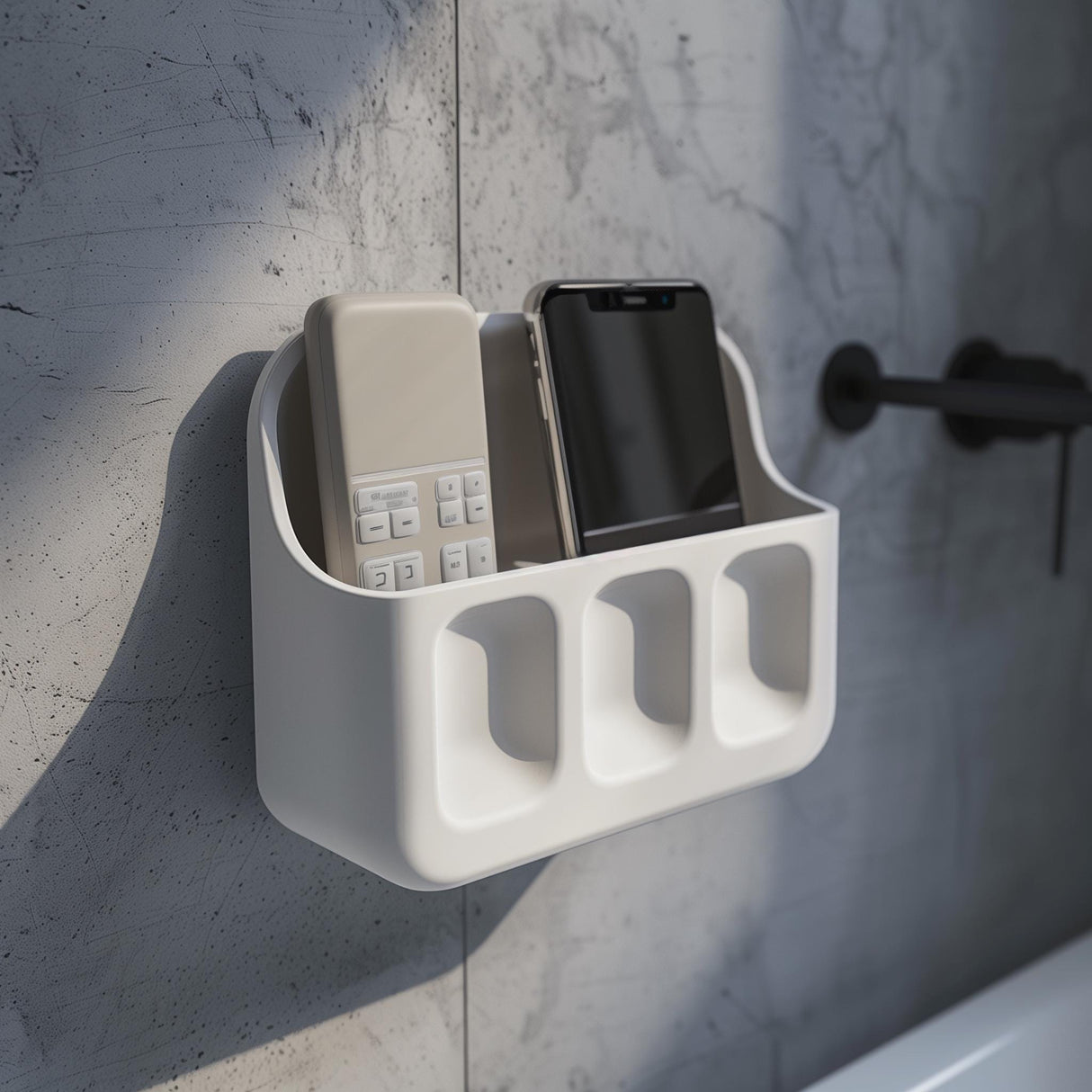 Product comparison graphic for 3D Printed Wall Organizer.