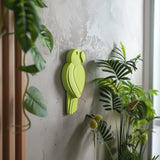Alternate product view of 3D Printed Parrot Wall Sculpture.