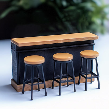 Product view of Miniature Bar Counter Set 1.
