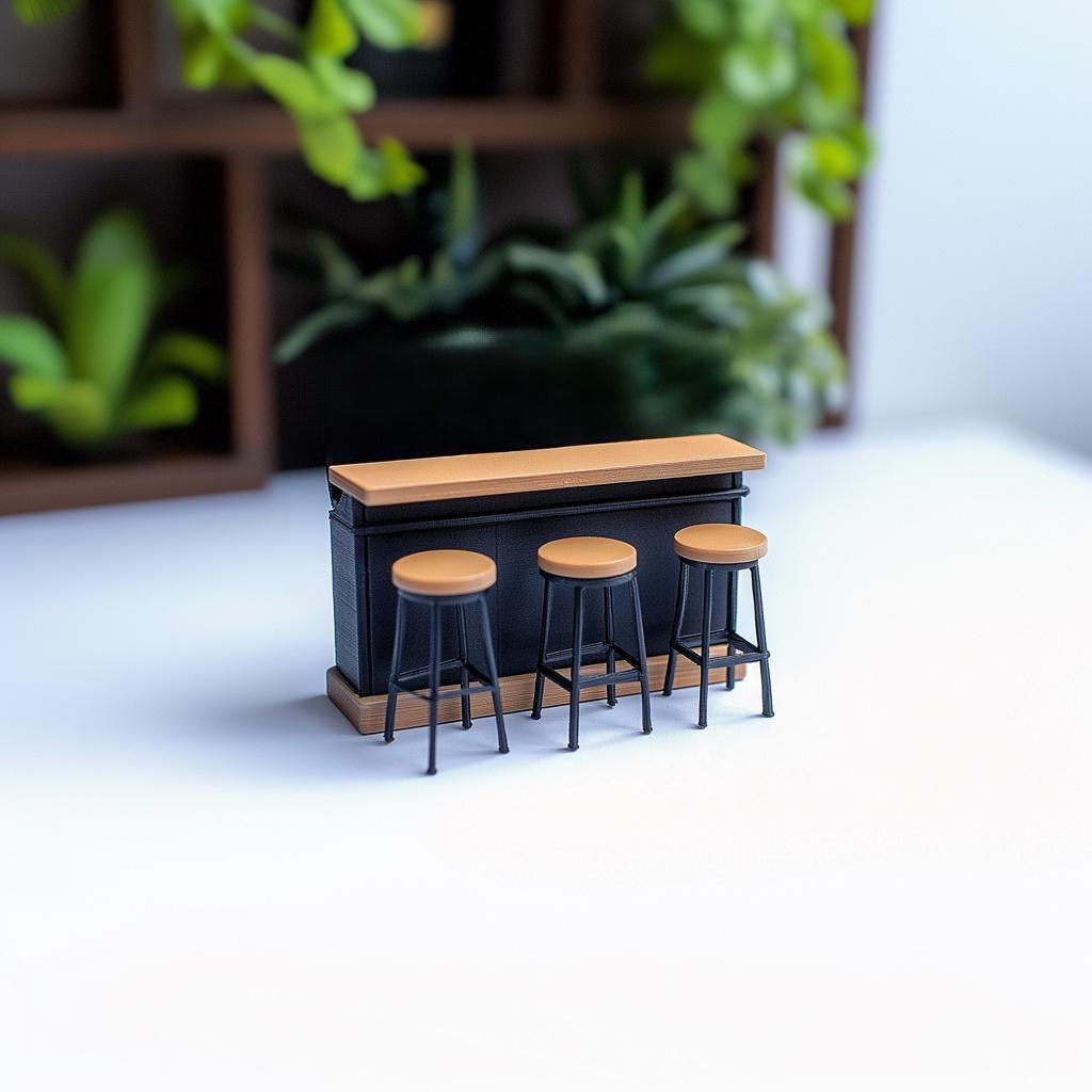Additional product view of Miniature Bar Counter Set 1.