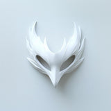 Product display view of 3D Printed Bird Mask.