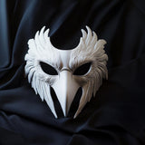 Additional product detail of Bird Mask | Feathered Raven Cosplay Mask | Halloween Costume Mask.
