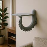 Additional product view of 3D Printed Octopus Tentacle Wall Shelf.