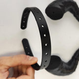 Additional product view of 3D Printed Gothic Demon Horns Costume Set.