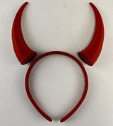 Alternate product view of 3D Printed Demon Horns Costume Headband.