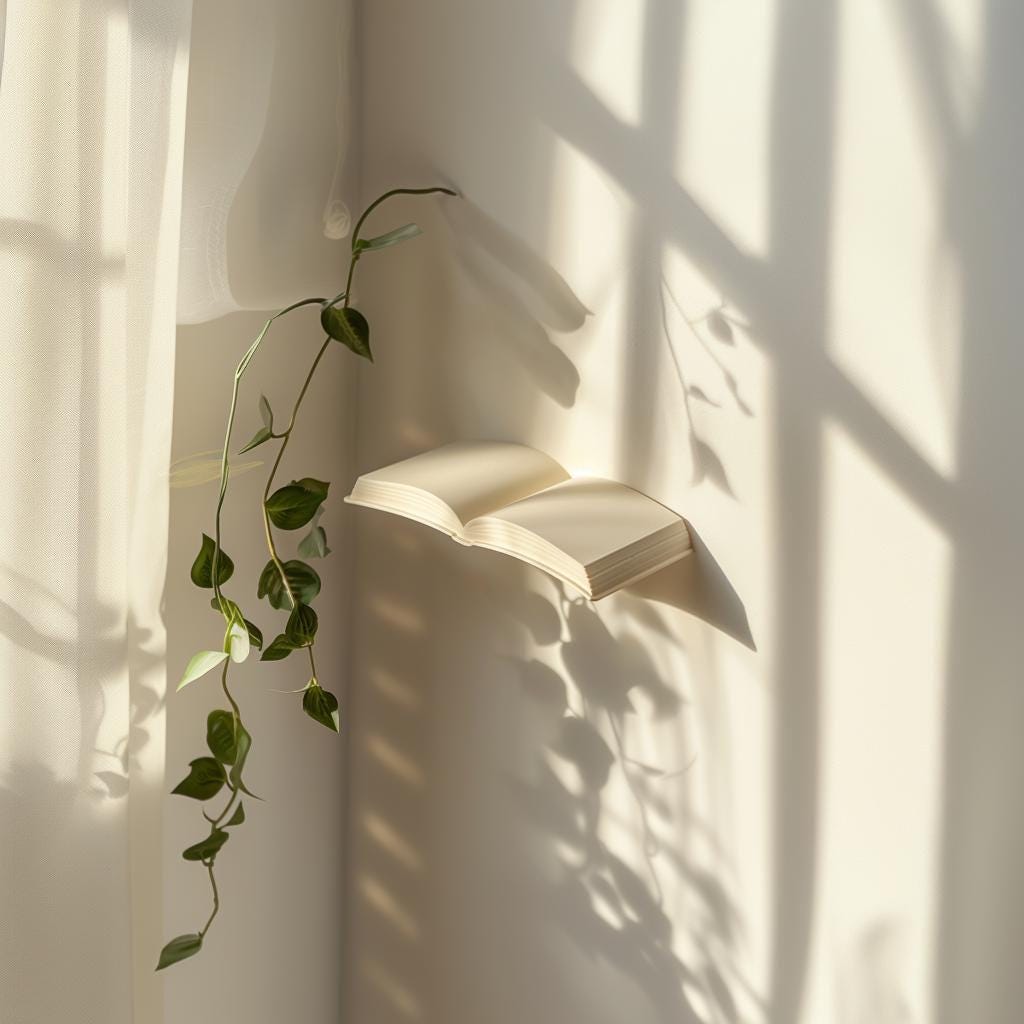 3D Printed Book-Inspired Wall Shelf shown in the product image.