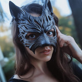 Product presentation view of 3D Printed Werewolf Mask.