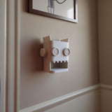 Alternate product view of 3D Printed Robot Wall Organizer.