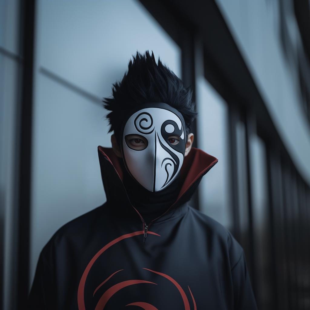Product gallery image 5 of Anime Inspired Cosplay Mask.