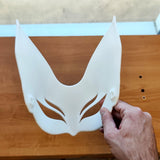 Alternate gallery view of 3D Printed Fox Spirit Half Mask.