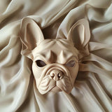 Product gallery image 3 of 3D Printed French Bulldog Costume Mask.