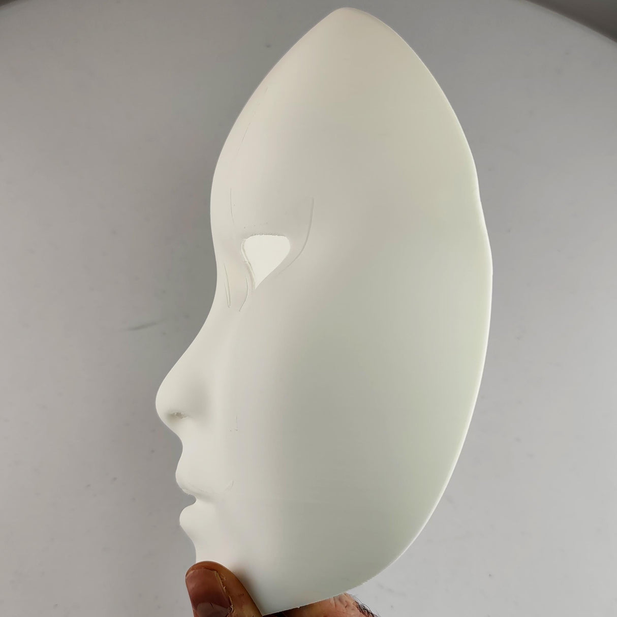 Additional product detail of 3D Printed Onryo Ghost Mask.
