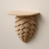 Additional product detail of 3D Printed Pinecone Wall Shelf.