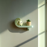 Alternate product view of 3D Printed Kawaii Spiral Wall Shelf.