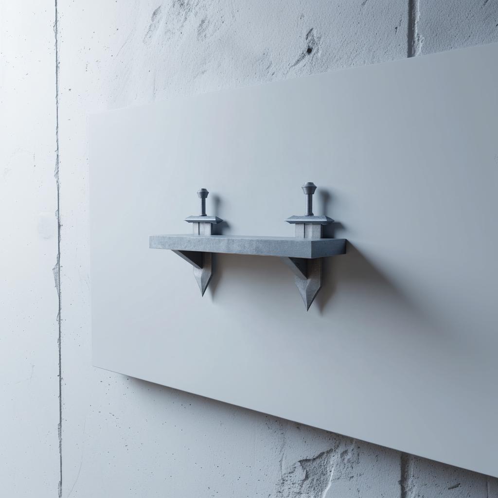 Alternate product view of 3D Printed Fantasy Sword Support Shelf.