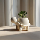 Product gallery view of 3D Printed Turtle Planter.