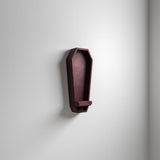 Alternate product view of 3D Printed Coffin Niche Wall Shelf.