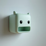 Product gallery view of 3D Printed Monster Wall Storage Cubby.
