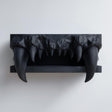 3D Printed Vampire Fangs Wall Shelf shown in the product image.