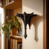 Product gallery view of 3D Printed Gothic Spire Wall Shelf.