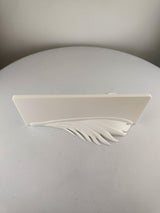 Product detail view of 3D Printed Feather Wall Shelf.