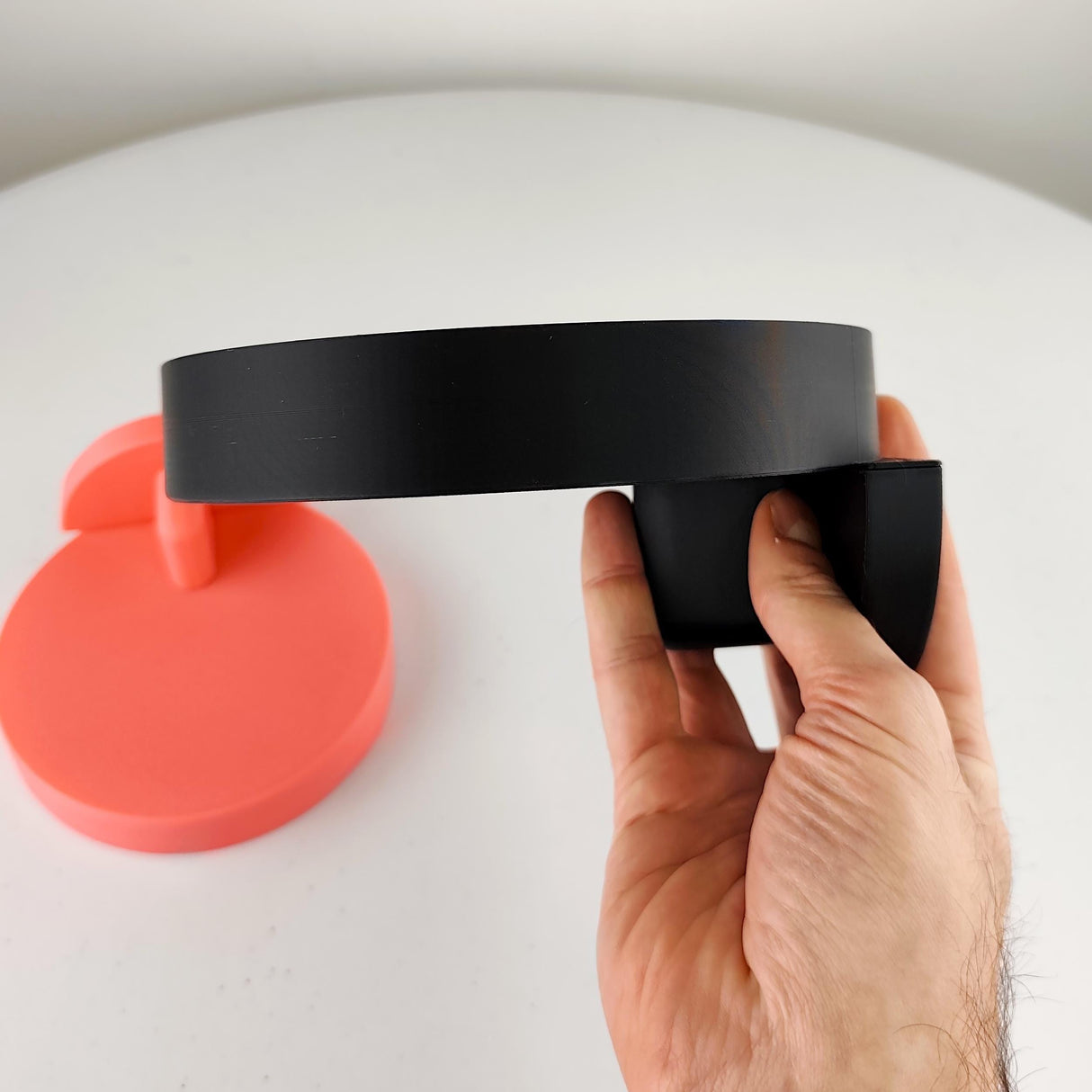 Product gallery view 18 of 3D Printed Circular Frame Wall Shelf.