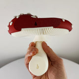 Alternate product presentation of 3D Printed Toadstool Wall Shelf.