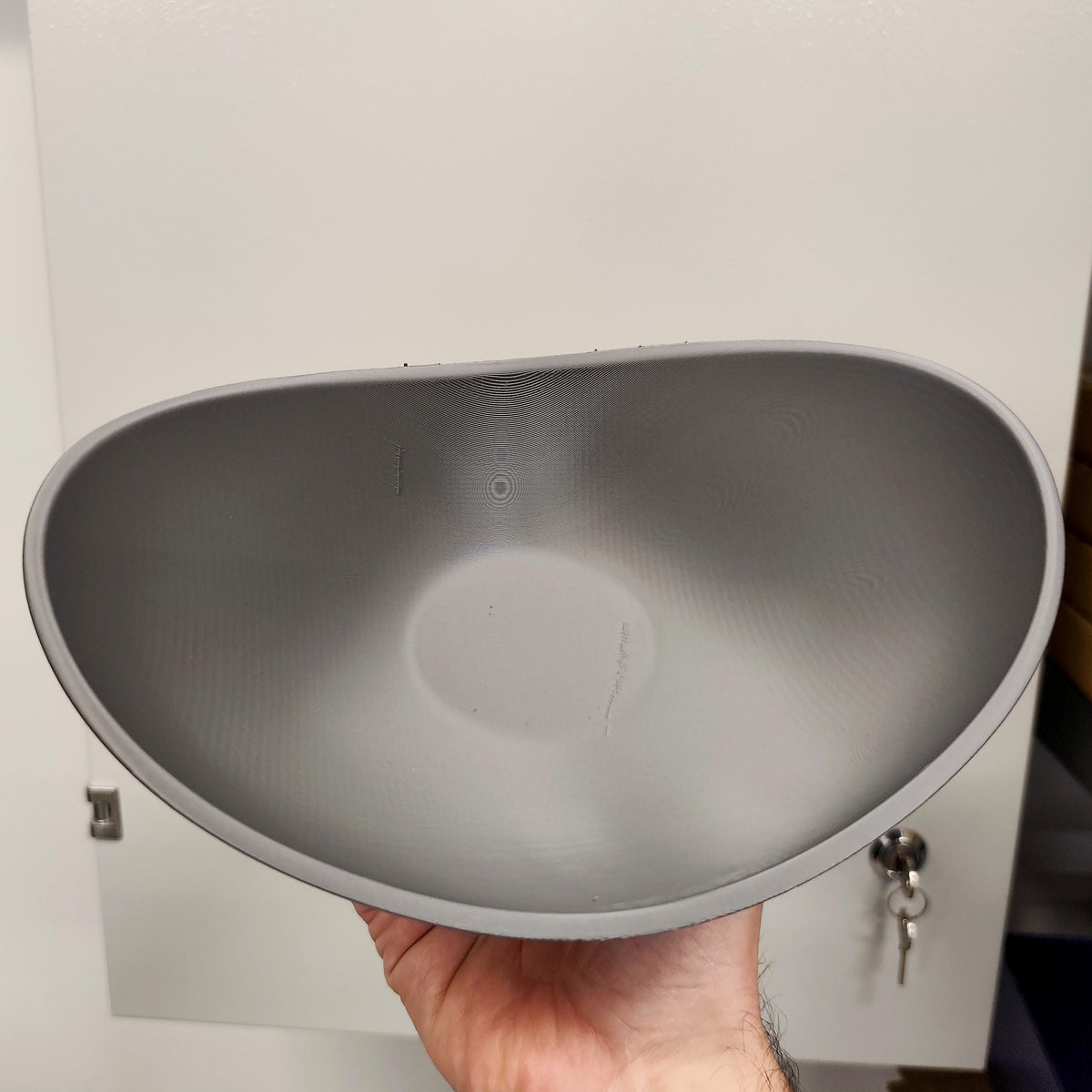 Product gallery view 15 of 3D Printed Sculptural Bowl Wall Shelf.