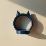 Product gallery view of 3D Printed Cat Ear Ring Wall Shelf.