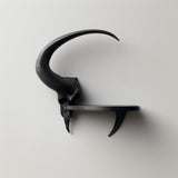 Product gallery view of 3D Printed Ram Skull Wall Shelf.