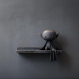 Product gallery view of 3D Printed Vampire Bat Wall Shelf.