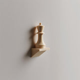 3D Printed Chess Queen Wall Ledge shown in the product image.