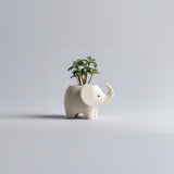 Alternate product view of 3D Printed Elephant Planter.