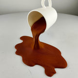 Alternate product view of Spilled Espresso Sculpture.
